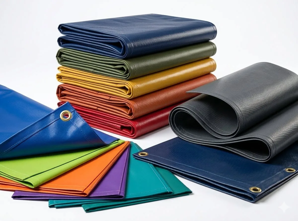 Telas PVC en distintos colores